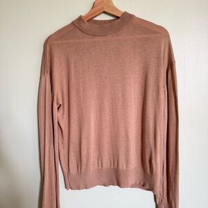 Magaschoni Light Brown Turtleneck Sweater